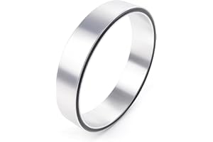 BARTOO Aluminum Air Cleaner Spacer 1 Inch for 5-1/8 Inch Carburetor Opening for Edelbrock Holley Demon Riser SBC BBC 350 Ford 302 Air Filter Spacer O-Ring