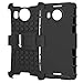 Amzer Hybrid Warrior Impact Resistant for Microsoft Lumia 950 XL - Retail Packaging - Black