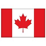CANADA Canadian Flag car bumper sticker decal 5