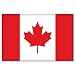 CANADA Canadian Flag car bumper sticker decal 5" x 3"