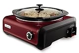 Crock-Pot SCCPMD5-R Hook Up Oval Connectable Entertaining Slow Cooker System, 5-Quart, Red