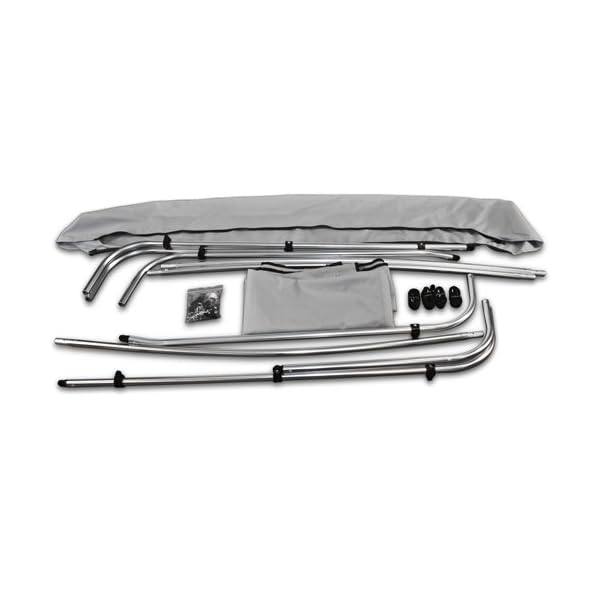Best-Choice-Products-SKY1407-600D-UV-4-Bow-Bimini-Waterproof-Top-Boat-Cover-New-91-96-8