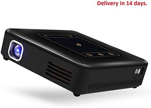 Digital Projector - Android 7.1 Projector T20 Pico DLP 3D LED Projector TouchPad WiFi Bluetooth Mini Support 4K Beamer Battery Home Theater