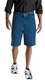 Dickies Men's Big 9 1/2 Inch Inseam Relaxed Fit Carpenter Short, Stone Washed, 50