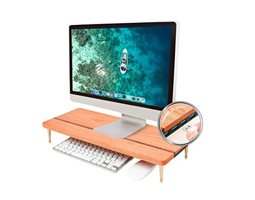 Craft kitties CRAFT KITTIES Wood Riser Monitor Stand