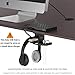 Headphone Stand with USB Hub COZOO Under Desk Headset Hanger Mount Dual Hook Holder with 3 USB Ports(usb3.0+usb2.0) and 3.5mm Jack AUX Port(Audio/Mic) External Sound Card for Gamer, DJ Earphonethumb 1