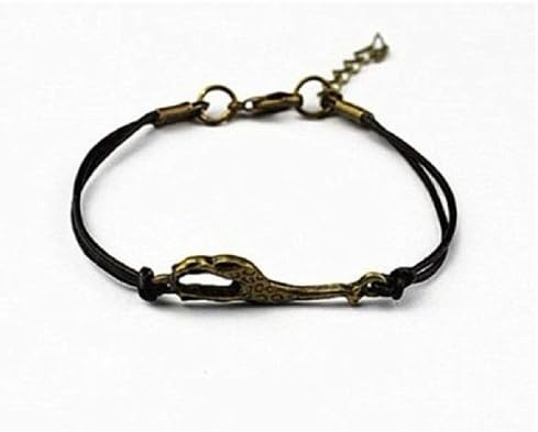Giraffe Bracelet ,Genuine Leather Bracelet ,Made in USA F-B002,Gifts for Women,Gifts for Her