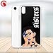 CatixCases Sisters James Charles, James-Charles Sisters Phone Case Cell Plastic Сlear Case for Apple iPhone X/XS/XR/XS Max / 7/8 / plus iPhone 6 / 6S plus Protector Protective Cover Art Design