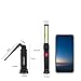 LED Work Light, Coquimbo Rechargeable Work Lights with Magnetic Base 360°Rotate and 5 Lighting Modes Ultra Bright COB Flashlight Inspection Lamp for Car Repair, Home Using and Emergency (20.3x3.5cm)