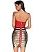 meilun Women's Strap Bandage Dress Bodycon Stripe Midi Dresses