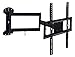 Mount-It! Full Motion TV Wall Mount Arm with 24 Inch Extension, Fits 32 to 55 Inch TVs with Up to VESA 400 x 400, 77 Lbs Capacity primary