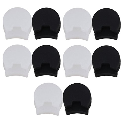 image for MonkeyJack Black Rubber 10mm Oboe Clarinet Thumb Rest Cushion Protecto