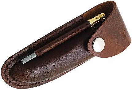 Baladéo Leather Pouch for Laguiole Knifves and Sommelier Knives,Sharpening Steel