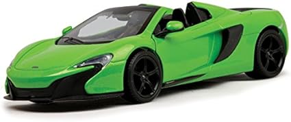 Amazon Com Motormax 79326 Mclaren 650s Spider Green 1 24 Diecast