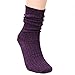 TINTAO 3 Pairs Women Winter Wool Cable Knit Crew Knee High Boot Socks,Size 5-11#W919 (Polyester Blend, Color B07)