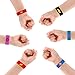 AMASKY Superhero Slap Bracelet, Slap Bracelet for Kids Boys & Girls Birthday Party Supplies Favors. (9 Packs)