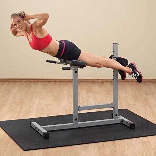 BODY-SOLID-Powerline-Serie-Rueckentrainer-Rueckenstrecker-Roman-Chair-Hyperextension-Bauchtrainer-Trainingsgeraet