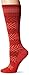 Sockwell Women's Chevron Moderate Graduated Compression Sock, Poppy - S/M