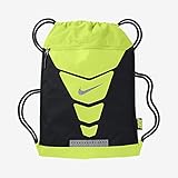 Men's Nike Vapor Gym Sack Black/Volt/Metallic Silver Size One Size