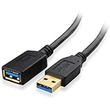 Cable Matters SuperSpeed USB 3.0 Type A Male to Female Extension Cable in Black 6 Feet