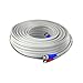 Swann 15m/50ft BNC 960H/AHD/TVI Extension Surveillance Camera Cable, White (SWPRO-15MTVF-GL)