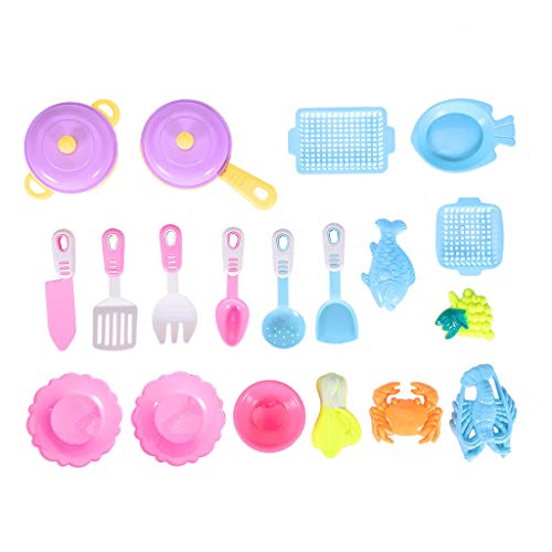 Bravetoshop 3-in-1 Chef Role Toys Pretend Play Kitchen Set with Workbench&Pull Bar Box&Backpack - Thumbnail 5