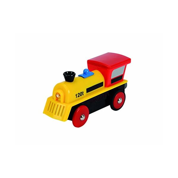 Eichhorn 1885 100001301 - Bahn, E-Lok 10,5 cm, mit 4-Radantrieb und vier Funktionen, inkl. Batterien 60 min. Laufzeit – Bild 4