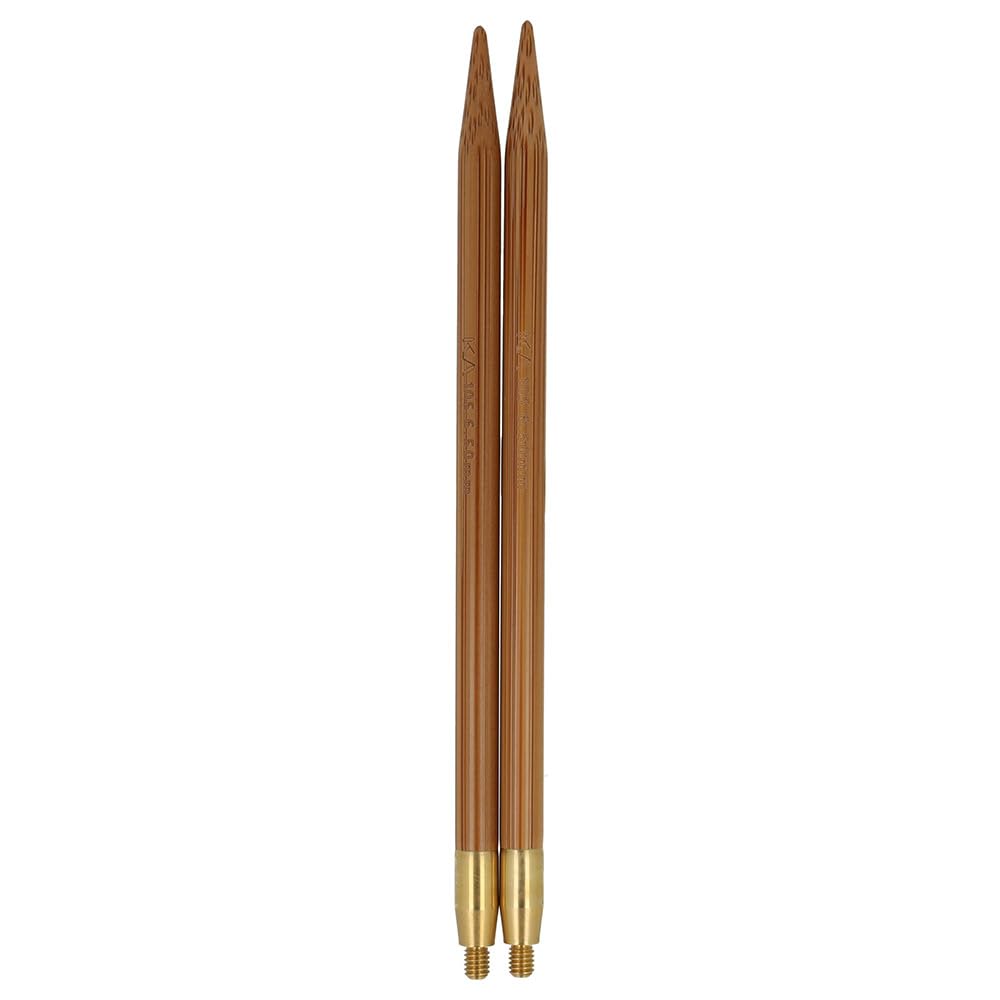 Seeknit Interchangeble Needle Tips, Bamboo, Beige, M4 12,5cm x 6.5mm