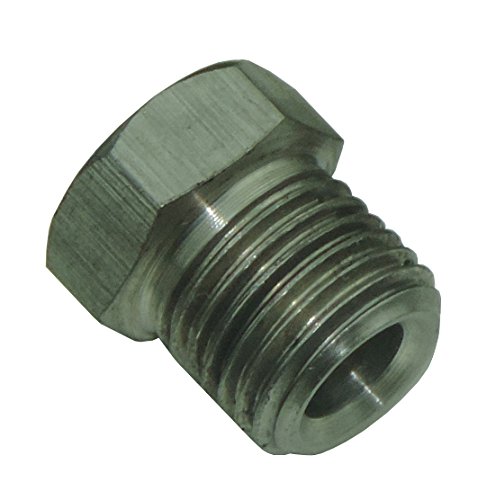 9/16-18 Inverted Flare STAINLESS STEEL Tube Nut Fitting 1/4 Brake Line EA STN14 (D-3-4)
