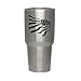 American USA Flag Vinyl Sticker Decal for Yeti Rambler 30 oz RTIC Sic Cup