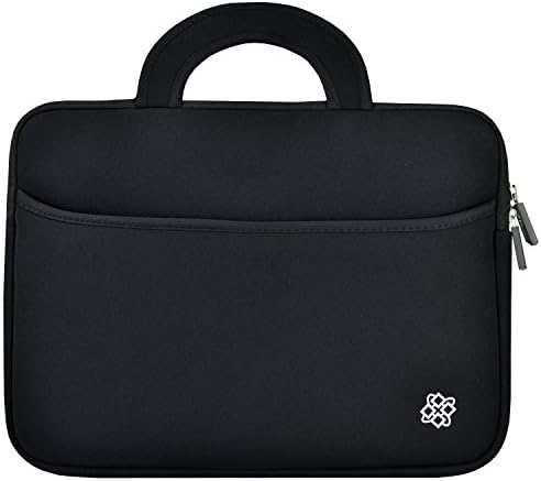 Samsung Tablet Sleeve, Samsung Galaxy Tab Case, KOZMICC 9.7-10.1" Inch Premium Water Resistant Neoprene Sleeve Case w/ Handle for Samsung Galaxy Book, Tab A E, S2 S3 (Black)