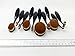 Life Changing Blender Brushes by Full 10 Pack Set Fine to Broad Blending Application Assortment