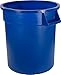 CFS 34101014 Bronco Round Waste Container Only, 10 Gallon, Blue