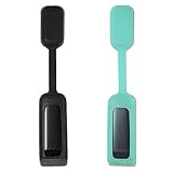 Xiemin Silicon Fastener Pack Replacement Clasp Clip Cover Strap Wristband Bands for Fitbit Flex Activity and Sleep Tracker Multiple Color Set