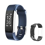 Fitness Tracker HR, Letsfit Activity Tracker Watch with Heart Rate Monitor, IP67 Waterproof Smart Bracelet with Calorie Counter Pedometer Watch Replacement Band for Android and iOS