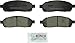 BOSCH BC1011 QuietCast Premium Ceramic Disc Brake Pad Set - Compatible with Select Ford F-150; Lincoln Mark LT; FRONT