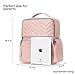 SoHo NY Diaper Backpack Bag 4Pc Chevron, Pink