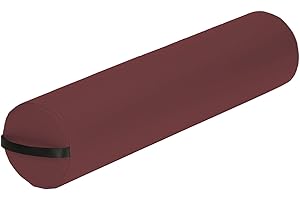 EarthLite unisex adult Full Round Durable Massage Bolster, Burgundy, Full Round US