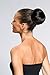 MERRYLIGHT Synthetic Donut Hair Bun Extension Chignon Hairpiece (Grey white-M3/60)