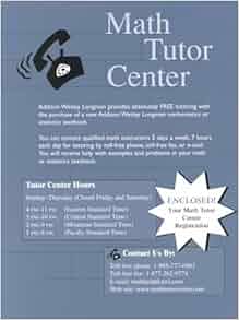 math uwaterloo tutorial centre Math Center: Tutor Amazon.com: Card (9780201444612 math uwaterloo tutorial centre Math Center: Tutor Amazon.com: Card (9780201444612