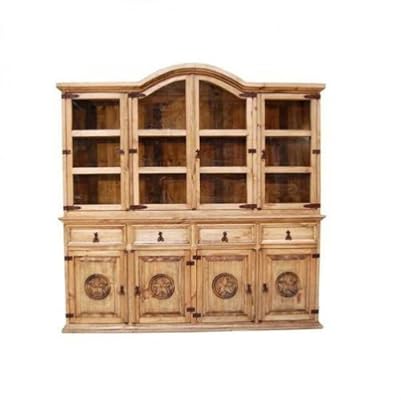 Rustic 2-Piece Large China Set with Star Design for Dining