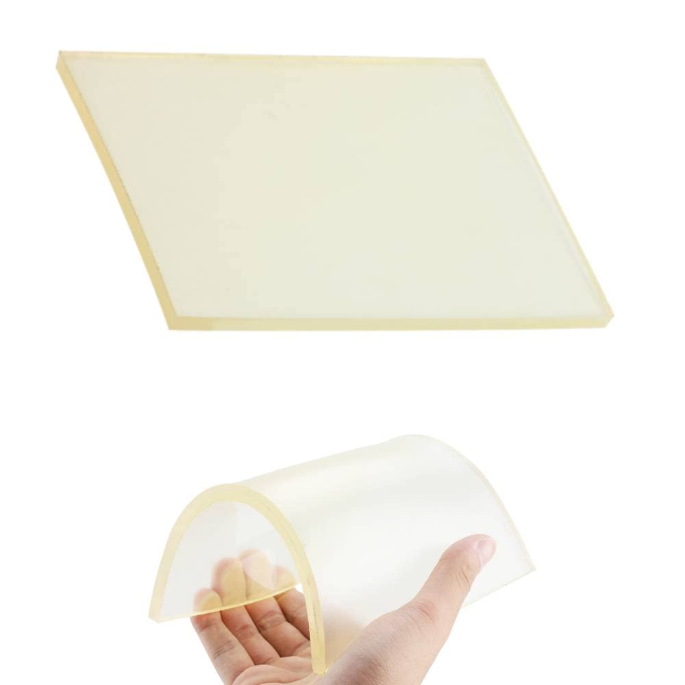 Leather Craft Rubber Cutting Board, Silent Hole Punch Stamping Tool, Durable and Reusable for DIY Crafting