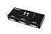 DVI 2 Port Manual Switch Box Monitor Single Mode 1920x1080 2:1