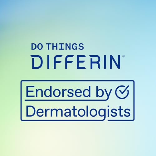 Differin Acne Face Wash with 10 Benzoyl Peroxide, Maximum Strength OTC