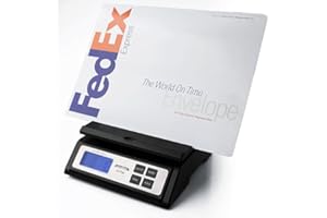 Accuteck Heavy Duty Postal Shipping Scale with Extra Large Display, Batteries and AC Adapter (A-ST85C)