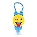 Bac-Pac Buddies - Reusable Hand Sanitizer - Bundle Pack - Travel Size Scented Gel On-the-Go Bottles (1oz, 3 Pack, Emoticons)