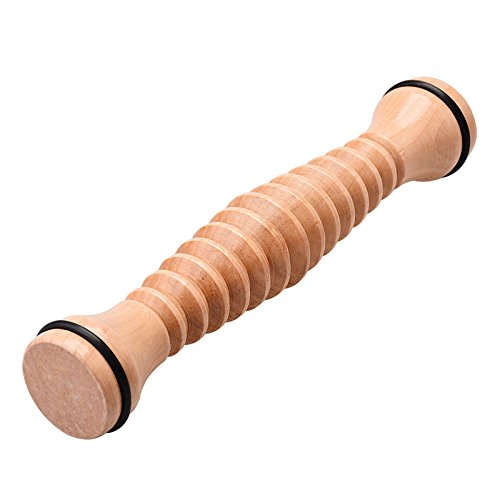 Wooden Foot Massager Roller, Hangrui Portable Natural Wooden Foot