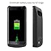 Modernway Samsung Galaxy S7 Edge Rechargeable External Battery Case,5200 mAh Slim Protective Portable Charging Case, Power Bank Charger Case with Kickstand for S7 Edge(ONLY)-Black