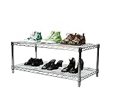 Commercial Chrome Wire Unit 18 x 42 - 2 Shelf Unit
