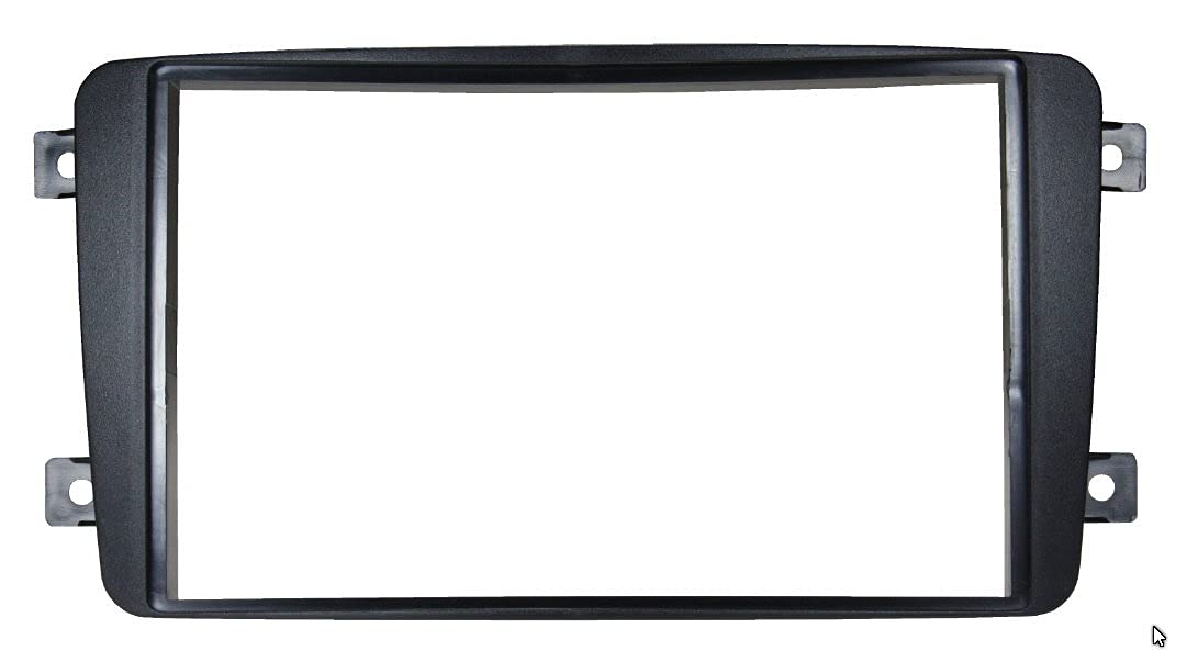 Audioproject A231- Dash kit car stereo double din/dash kit/metra double din dash kit compatible with: Mercedes C-Klasse W203 CLK W209 Viano Vito